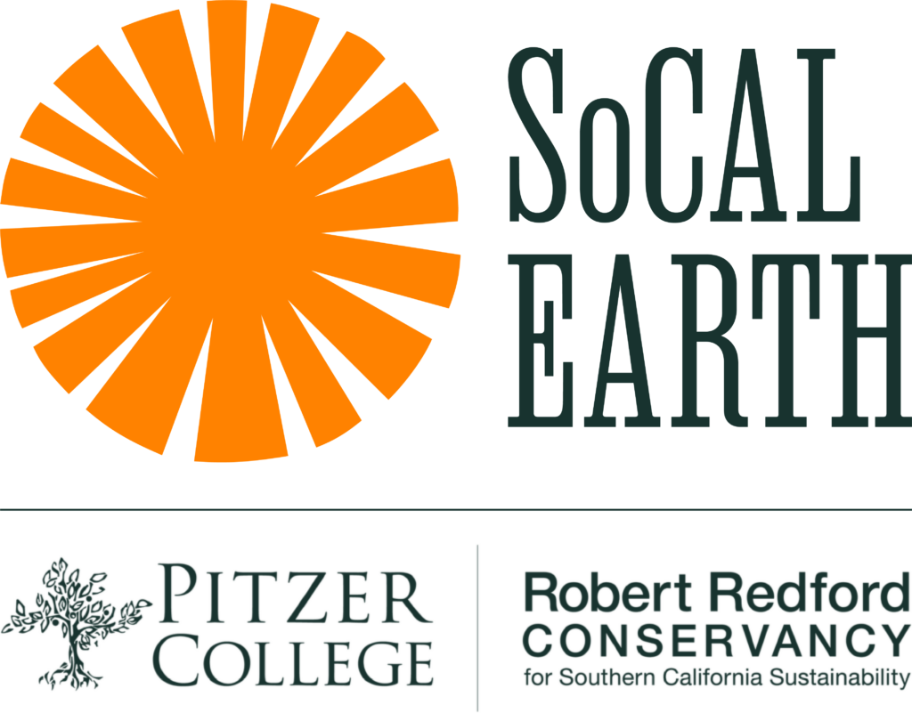 SoCal Earth, Pitzer College, and Robert Redford Conservancy Combined Logo