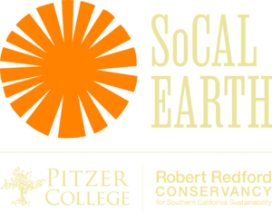 SoCal Earth, Pitzer College, and Robert Redford Conservancy Combined Logo