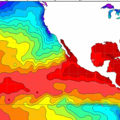 Ocean Temperature by County